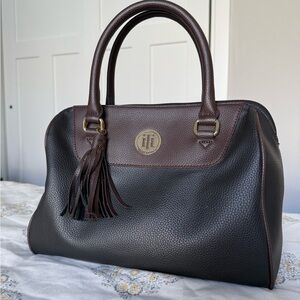 Tommy Hilfiger Dark Brown Satchel